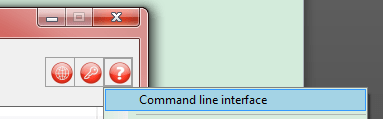 Command Line Interface